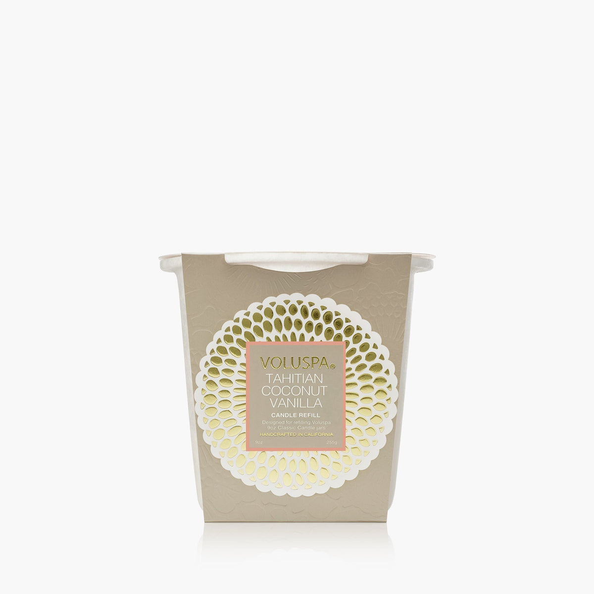 Tahitian Coconut Vanilla - Classic Candle Refill