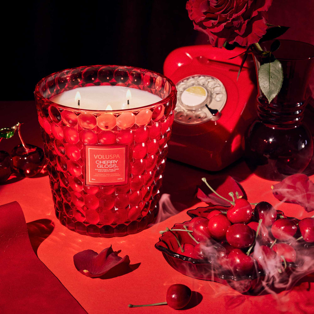 Cherry Gloss - 3 Wick Hearth Candle