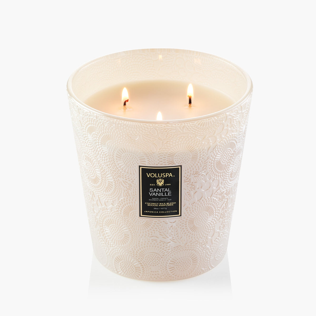 Santal Vanille - 3 Wick Hearth Candle