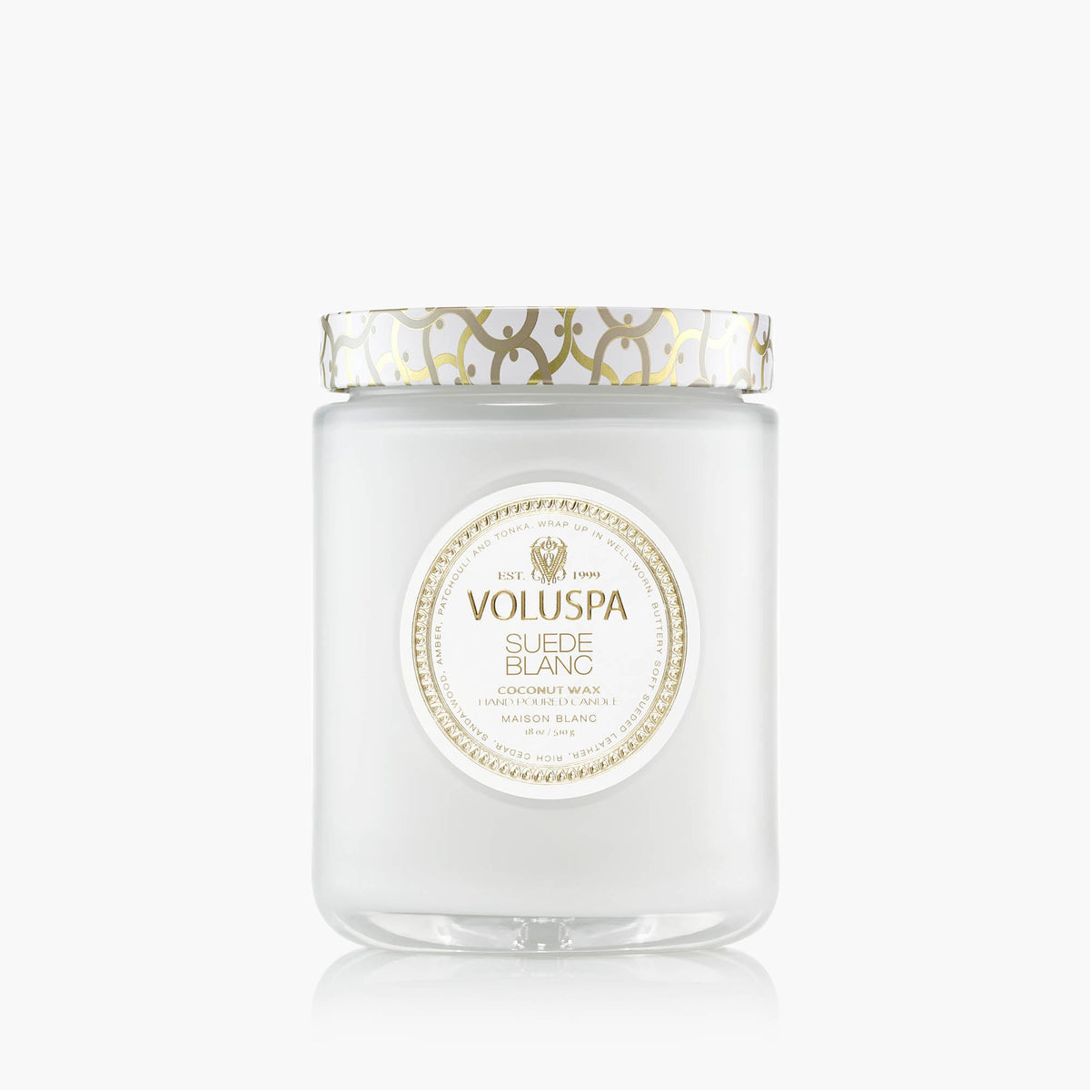 Suede Blanc - Large Jar Candle